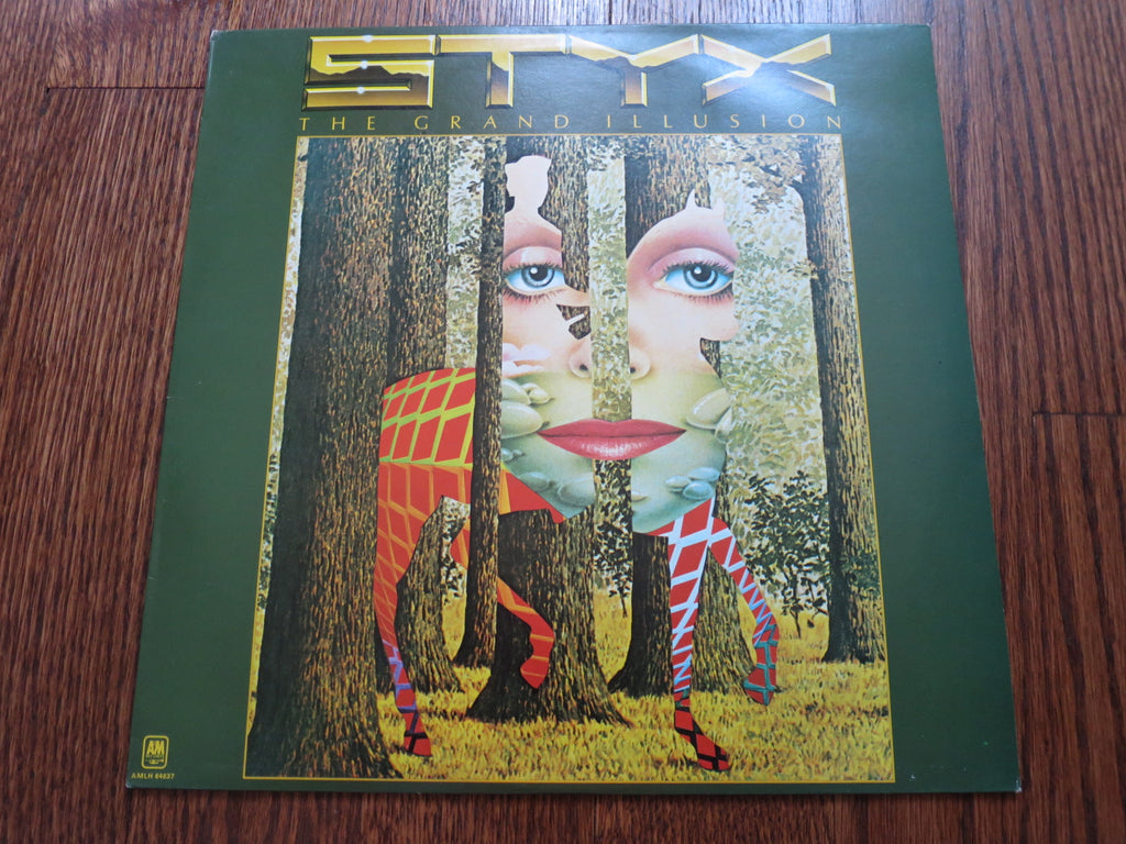 Styx - The Grand Illusion - LP UK Vinyl Album Record Cover