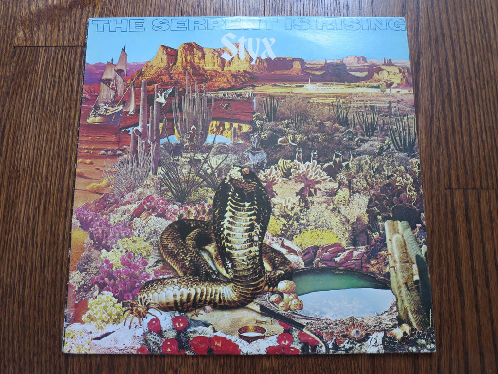 Styx - The Serpent Is Rising - LP UK Vinyl Album Record Cover