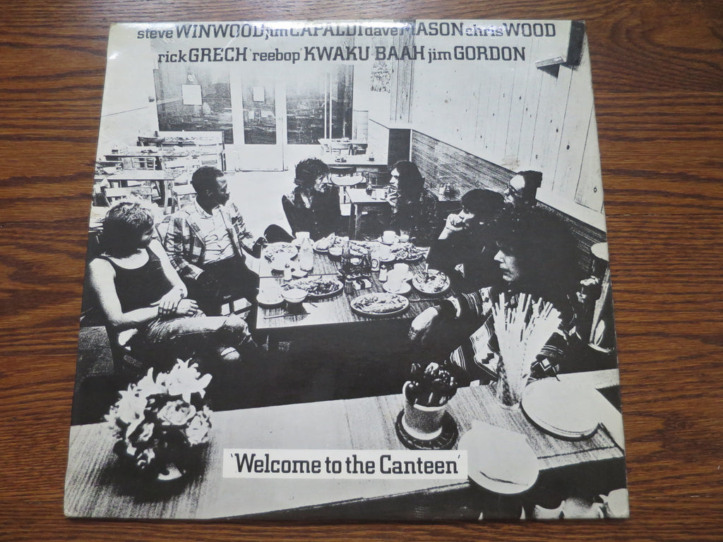 Traffic - Welcome To The Canteen - LP UK Vinyl Album Record Cover