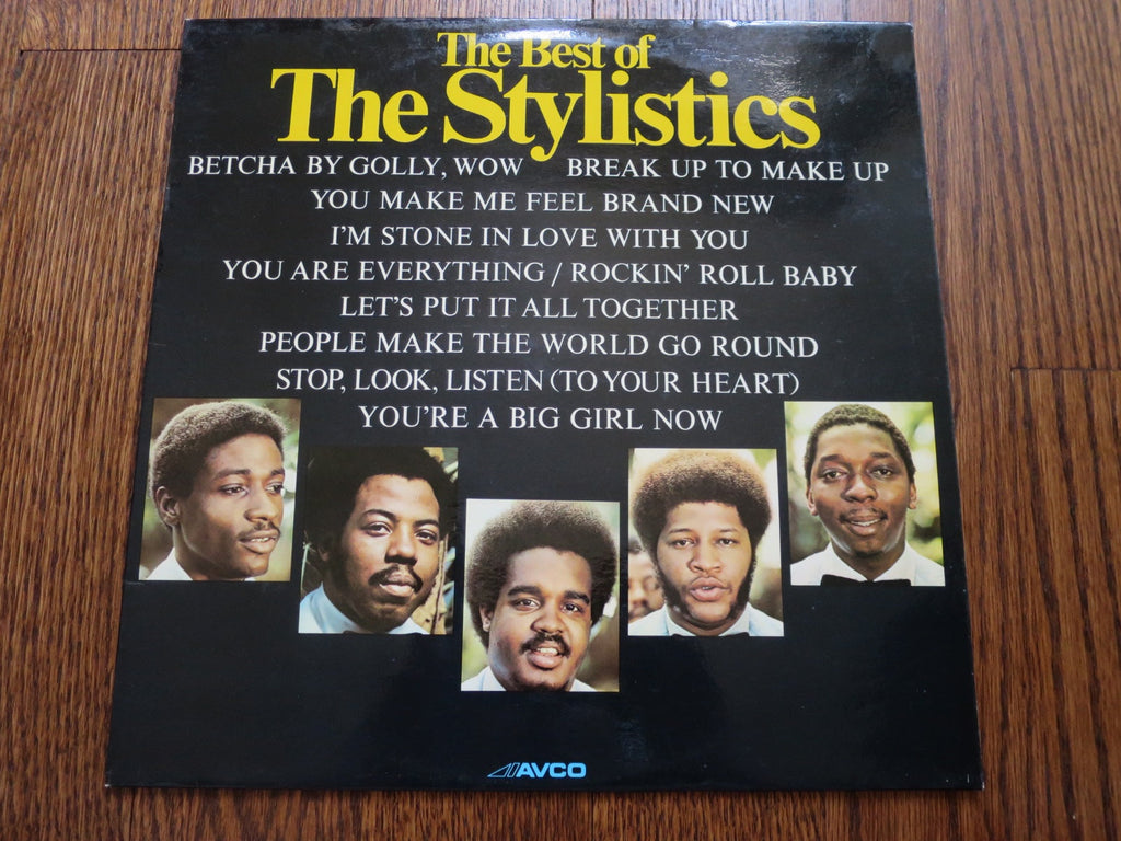 The Stylistics - The Best of The Stylistics - LP UK Vinyl Album Record Cover