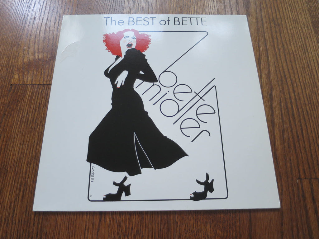 Bette Midler - The Best of Bette - LP UK Vinyl Album Record Cover