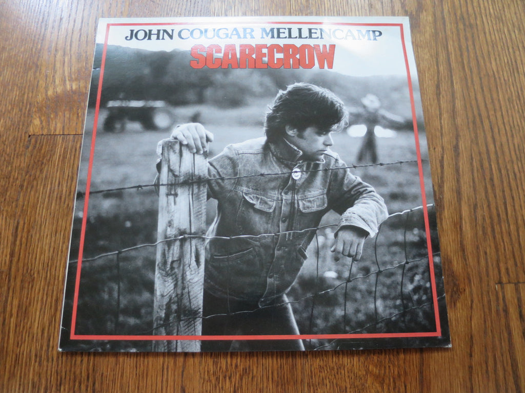 John Cougar Mellencamp - Scarecrow - LP UK Vinyl Album Record Cover