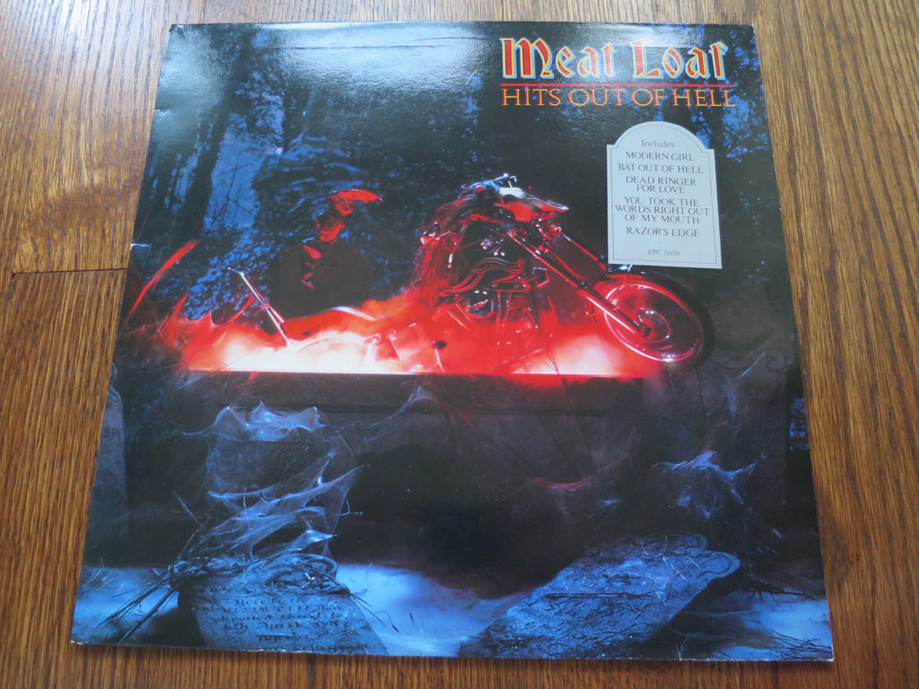 Meat Loaf - Hits Out of Hell 4four - LP UK Vinyl Album Record Cover