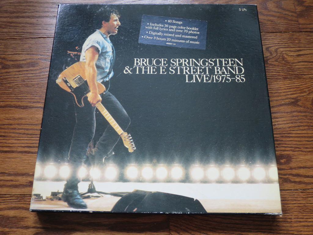 Bruce Springsteen - Live 1975-1985 box set 2two - LP UK Vinyl Album Record Cover