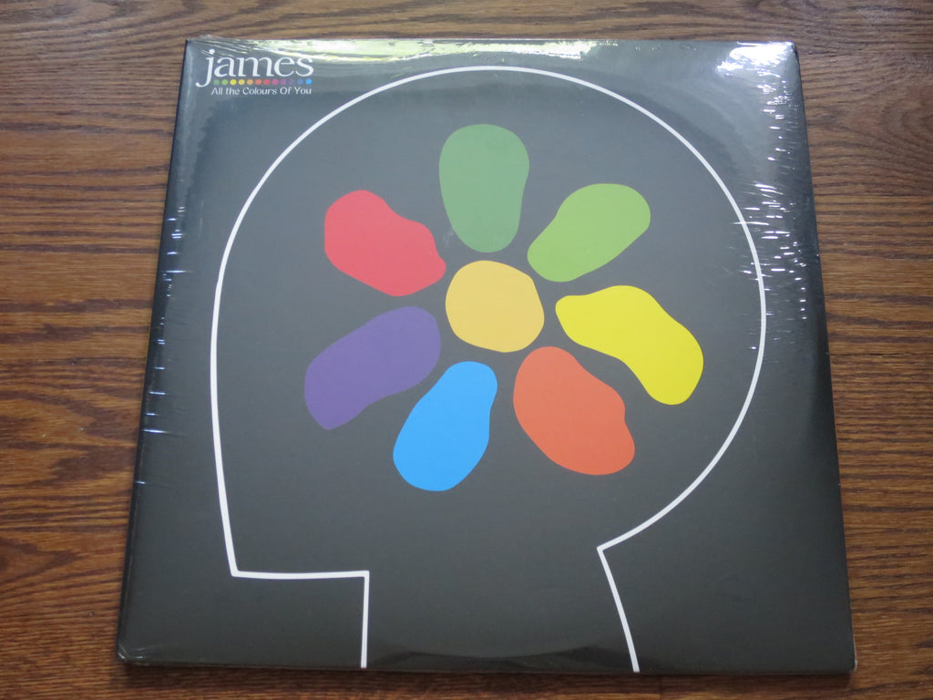James - All The Colours Of You (signed) - LP UK Vinyl Album Record Cover