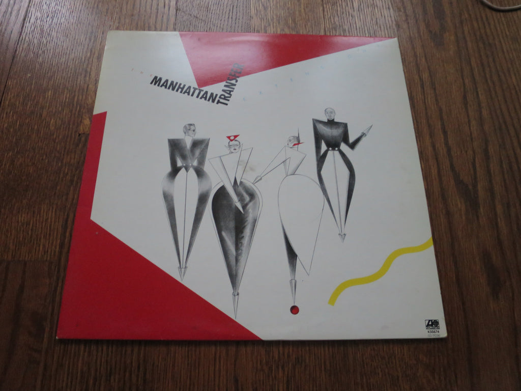 Manhattan Transfer - Extensions - LP UK Vinyl Album Record Cover