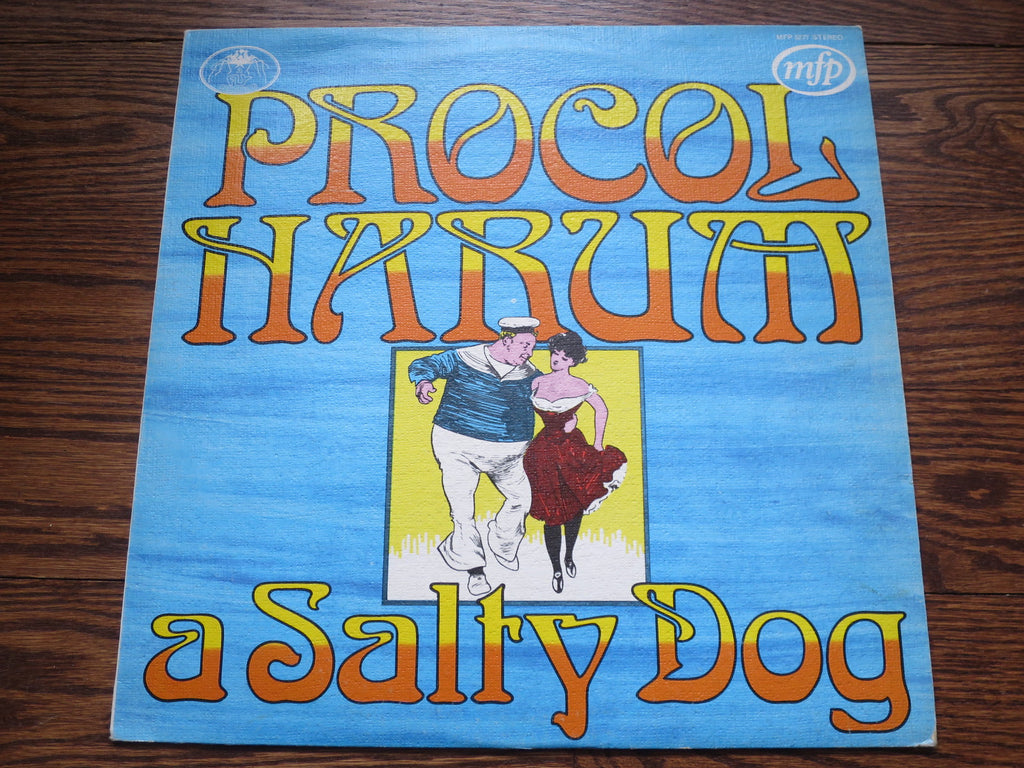 Procol Harum - A Salty Dog - LP UK Vinyl Album Record Cover