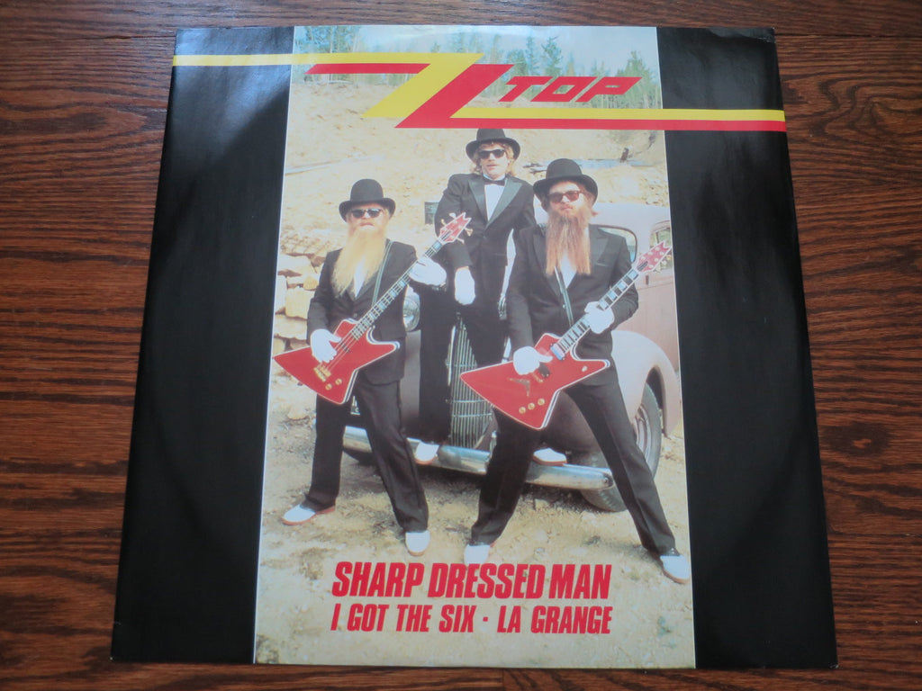 ZZ Top - Sharp Dressed Man 12" - LP UK Vinyl Album Record Cover