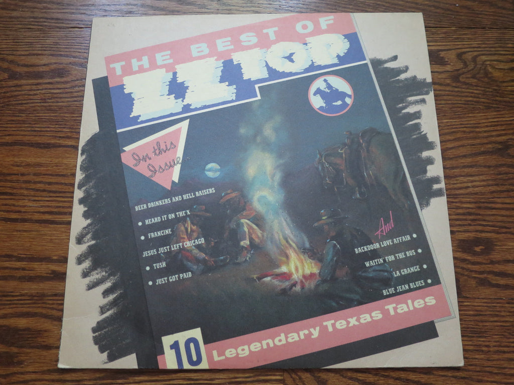 ZZ Top - The Best Of ZZ Top 3three - LP UK Vinyl Album Record Cover