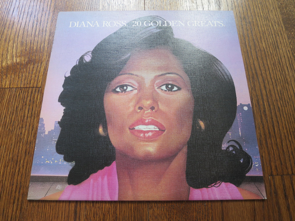 Diana Ross - 20 Golden Greats 2two - LP UK Vinyl Album Record Cover