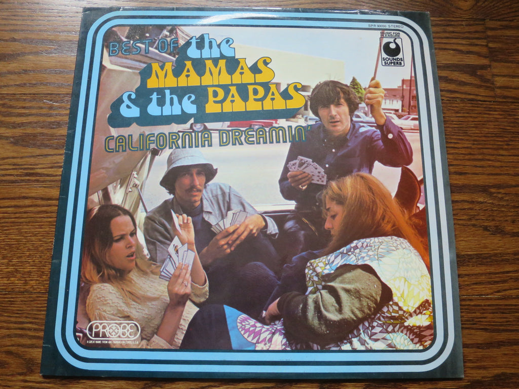 The Mamas & The Papas - California Dreamin' - Best Of The Mamas & The Papas - LP UK Vinyl Album Record Cover