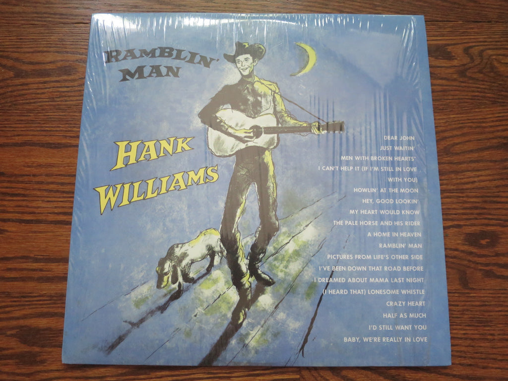 Hank Williams - Ramblin' Man - LP UK Vinyl Album Record Cover