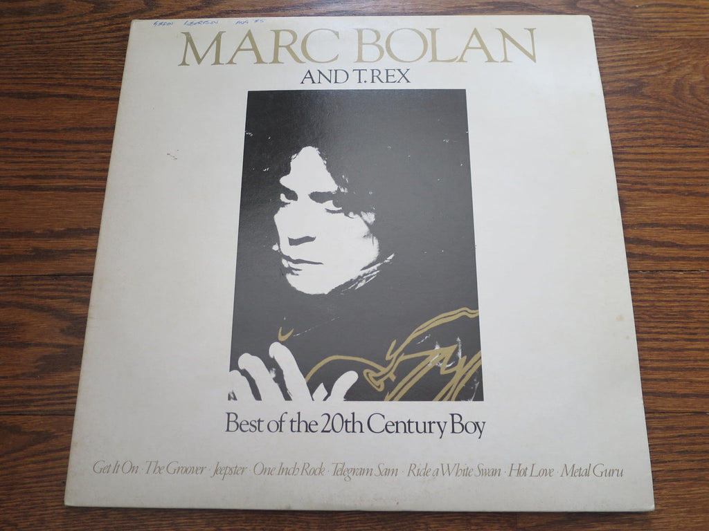 Marc Bolan and T. Rex - Best Of The 20th Century Boy - LP UK Vinyl Album Record Cover