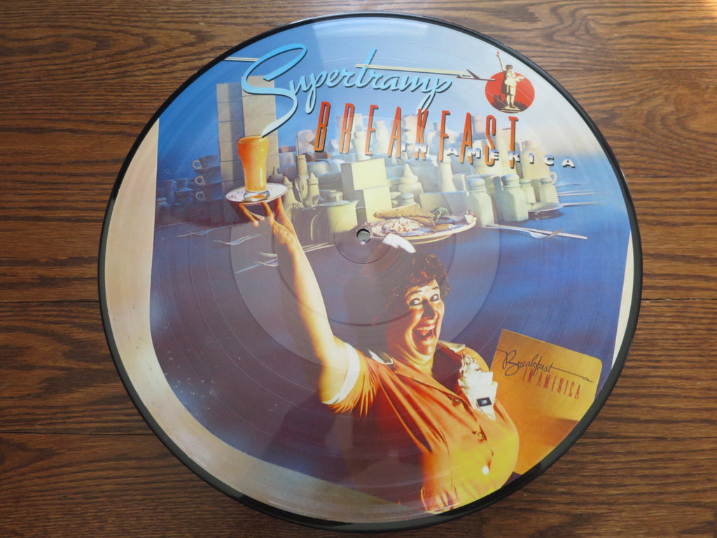 Supertramp - Breakfast In America (picture disc) - LP UK Vinyl Album Record Cover