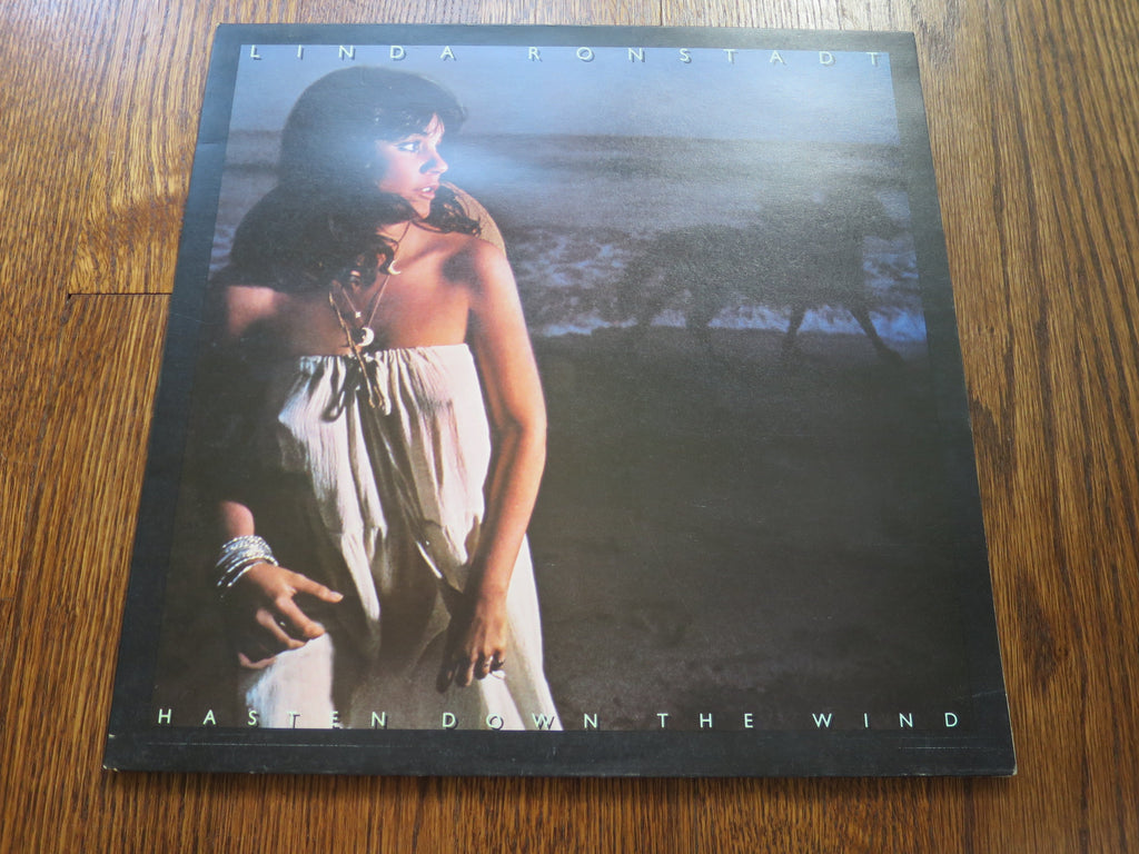 Linda Ronstadt - Hasten Down The Wind - LP UK Vinyl Album Record Cover