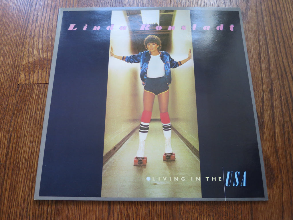 Linda Ronstadt - Living In The USA - LP UK Vinyl Album Record Cover