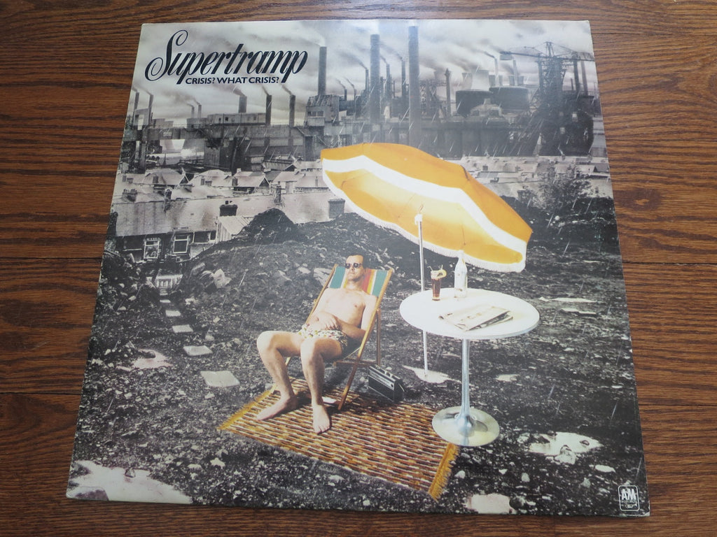 Supertramp - Crisis? What Crisis? - LP UK Vinyl Album Record Cover