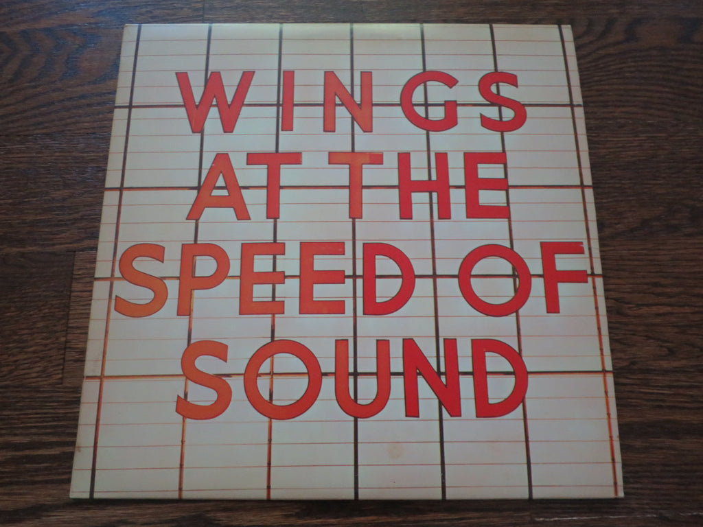 Wings - At The Speed Of Sound - LP UK Vinyl Album Record Cover