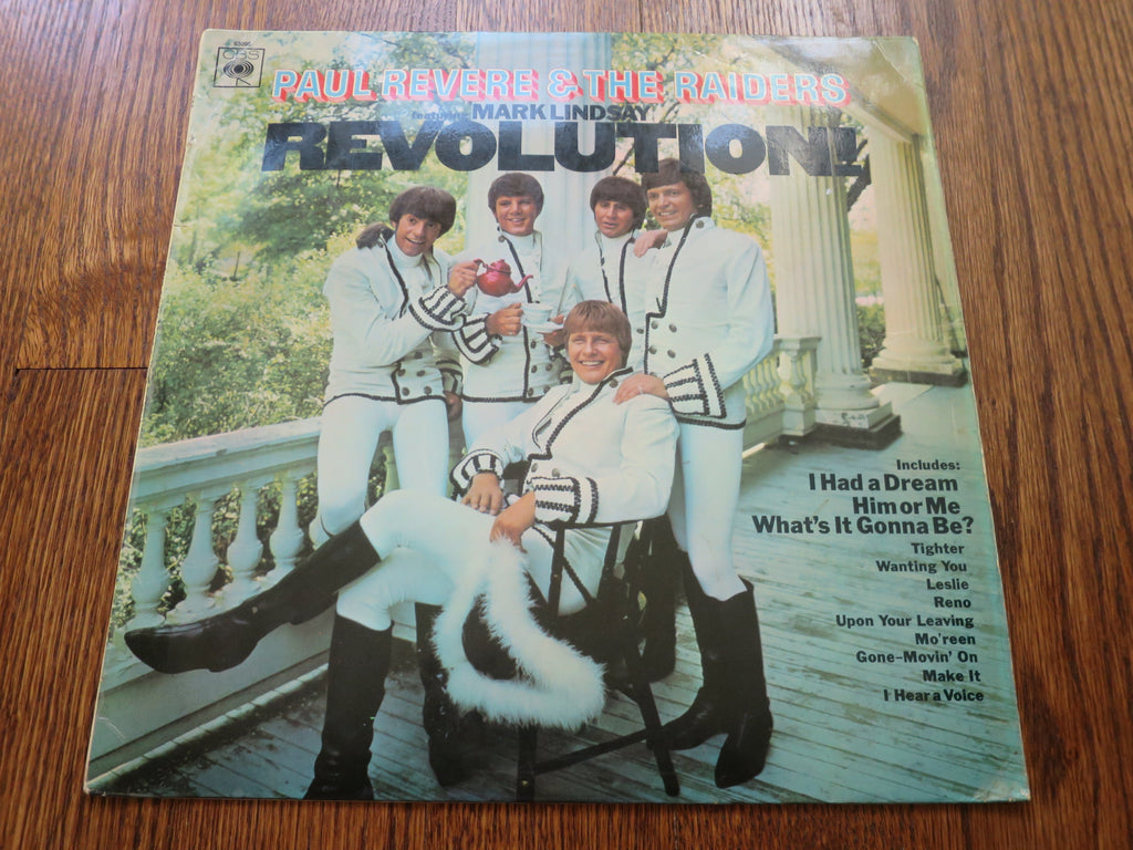 Paul Revere and The Raiders - Revolution! - LP UK Vinyl Album Record Cover