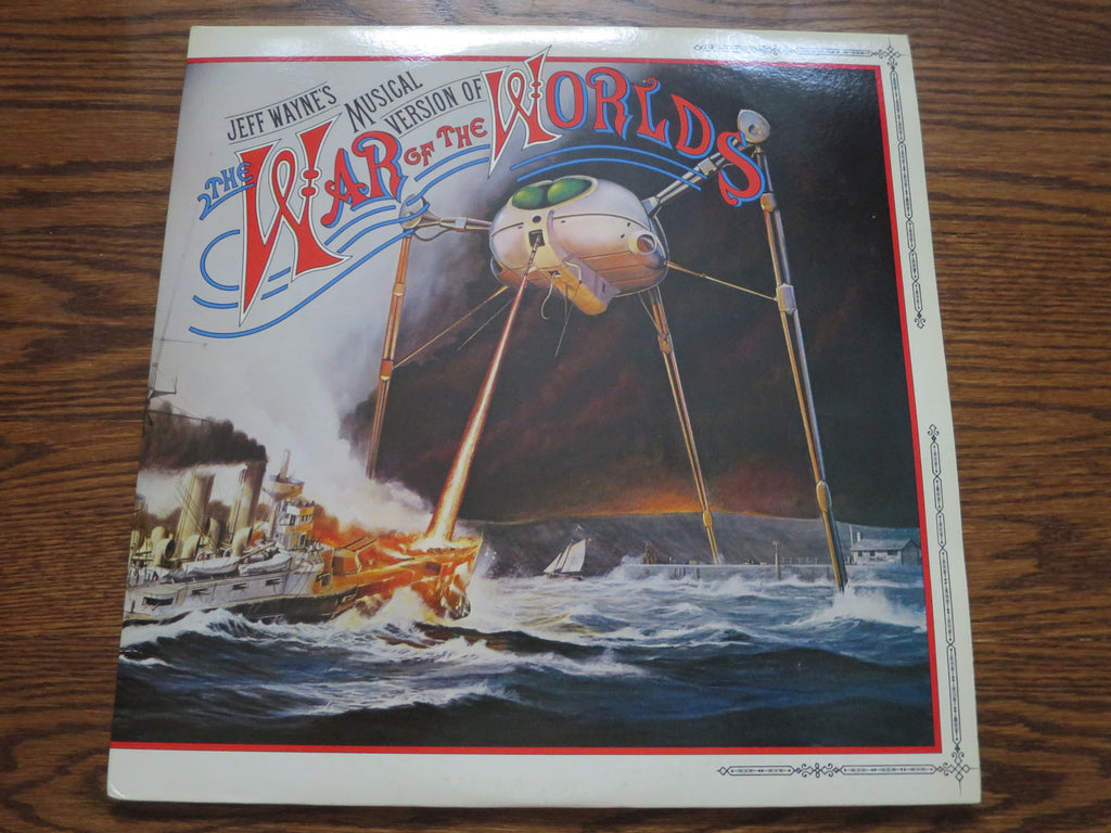 Jeff Wayne - War Of The Worlds 3three - LP UK Vinyl Album Record Cover