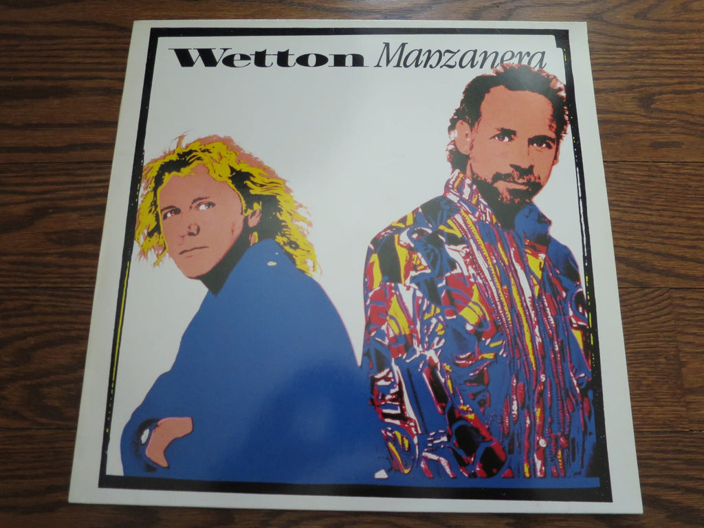 Wetton/Manzanera - Wetton/Manzanera - LP UK Vinyl Album Record Cover