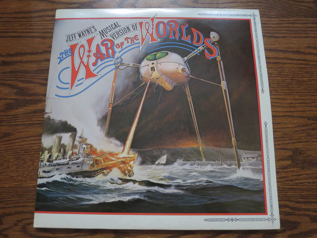 Jeff Wayne - War Of The Worlds - LP UK Vinyl Album Record Cover