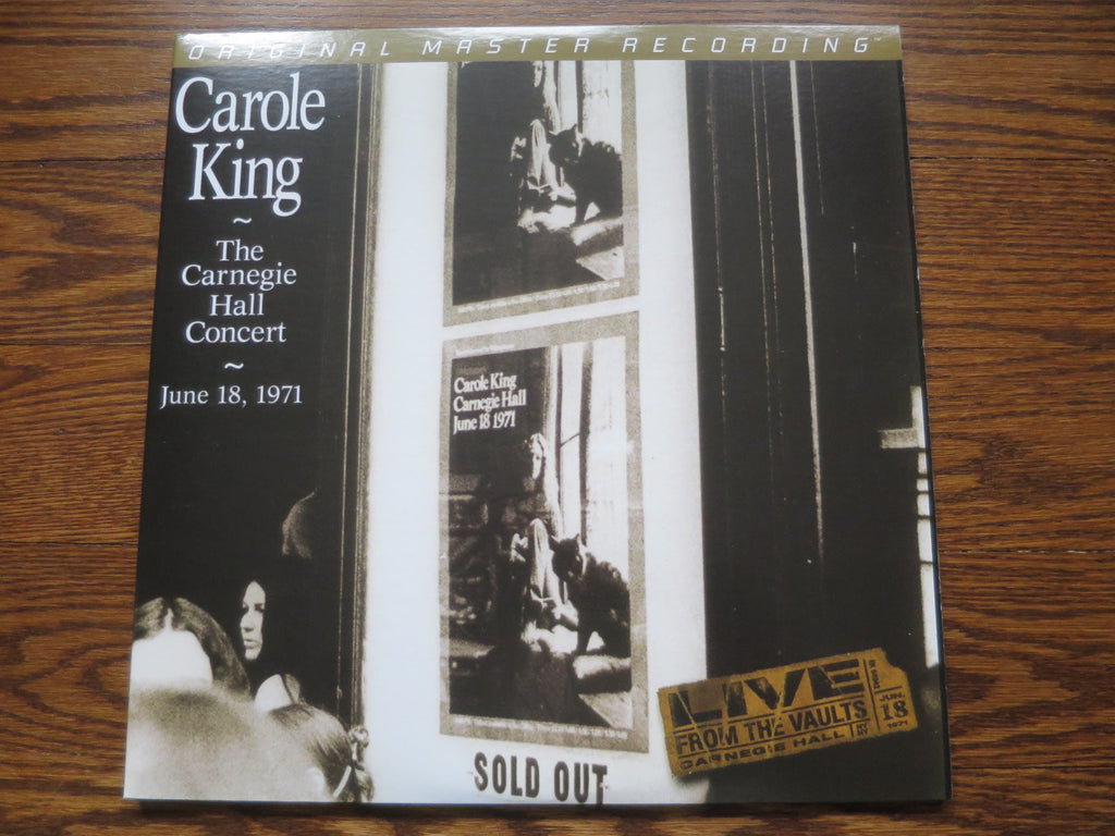 Carole King - The Carnegie Hall Concert - LP UK Vinyl Album Record Cover