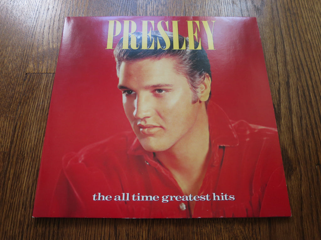 Elvis Presley - The All Time Greatest Hits - LP UK Vinyl Album Record Cover