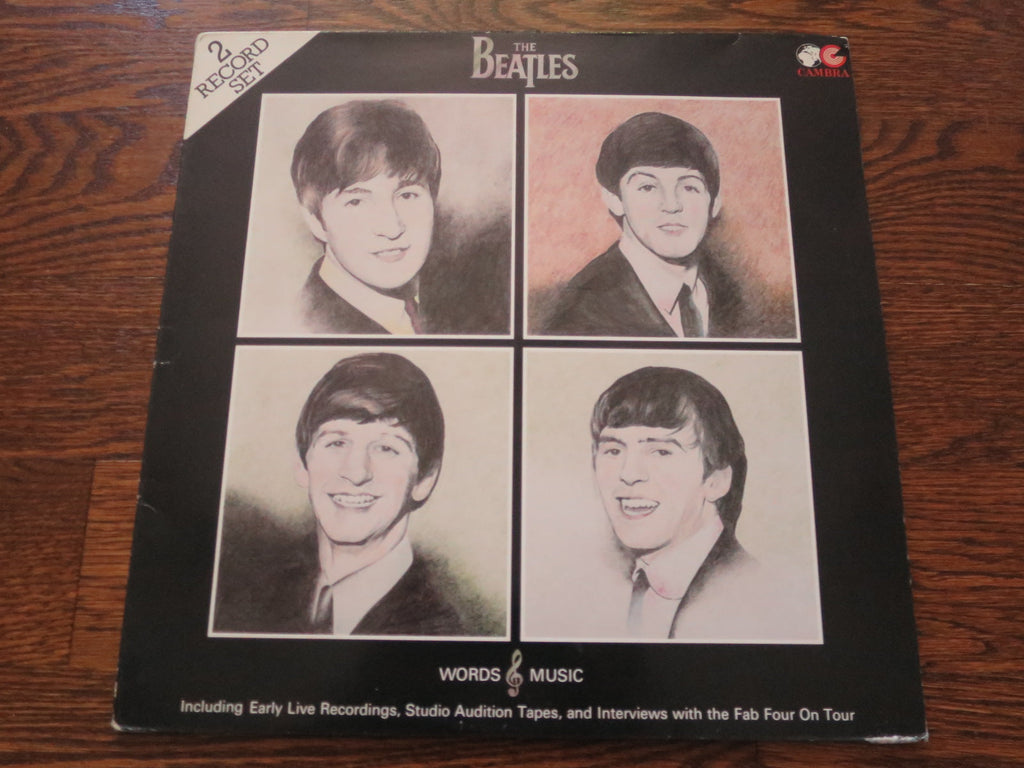 The Beatles - Words & Music - LP UK Vinyl Album Record Cover