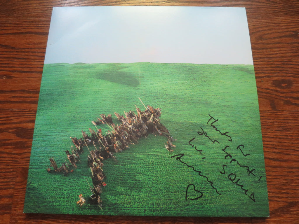 Squid - Bright Green Field (signed) - LP UK Vinyl Album Record Cover