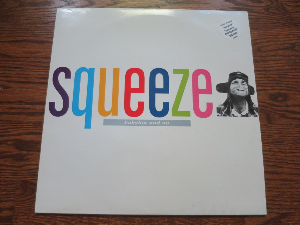 Squeeze - Babylon And On 2two - LP UK Vinyl Album Record Cover