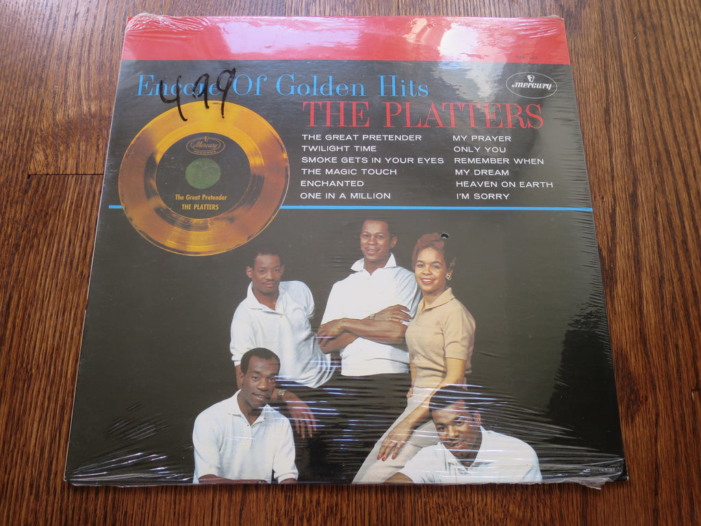 The Platters - Encore of Golden Hits - LP UK Vinyl Album Record Cover