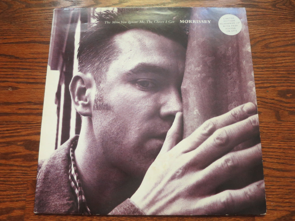 Morrissey - The More You Ignore Me, The Closer I Get 12" & poster - LP UK Vinyl Album Record Cover