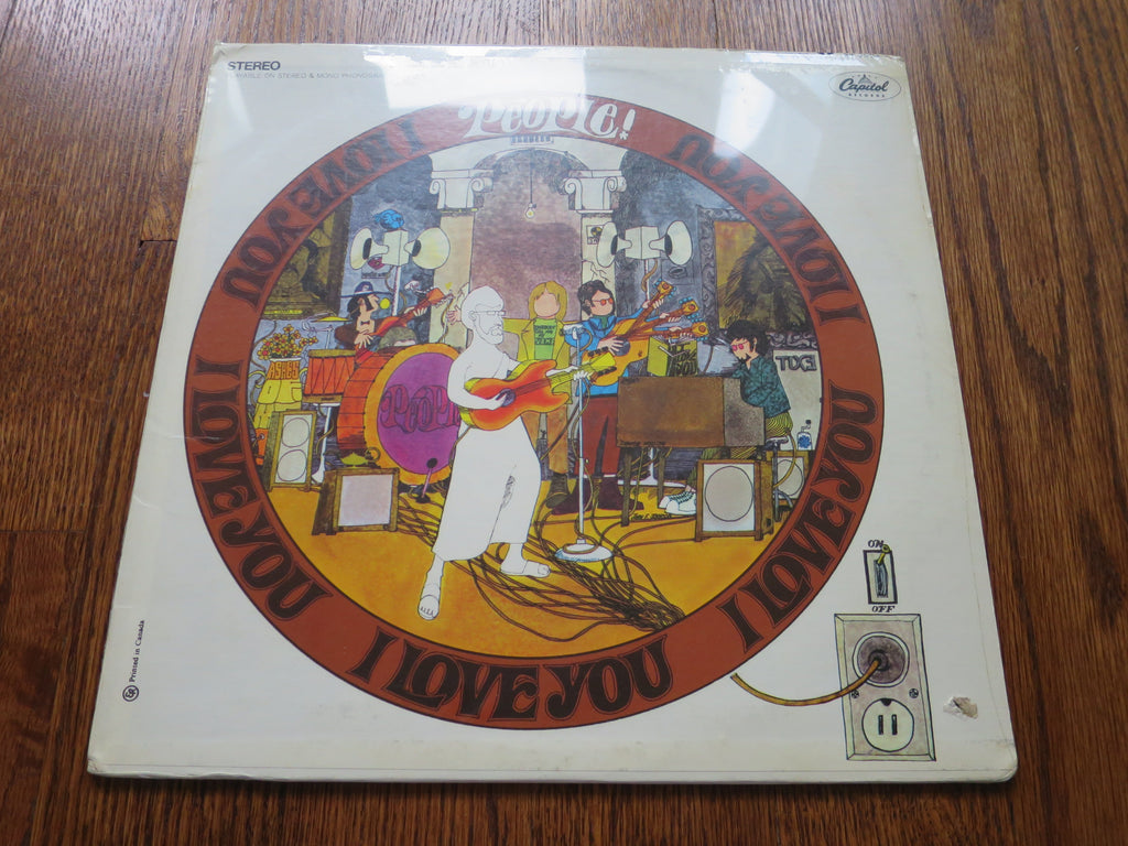 People! - I Love You - LP UK Vinyl Album Record Cover