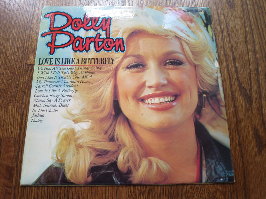 Dolly Parton - Love Is Like A Butterfly - LP UK Vinyl Album Record Cover
