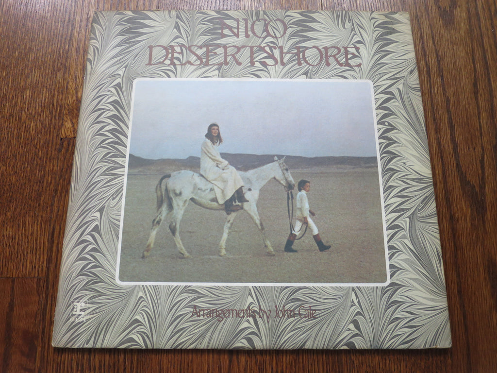 Nico - Desertshore (white label promo) - LP UK Vinyl Album Record Cover