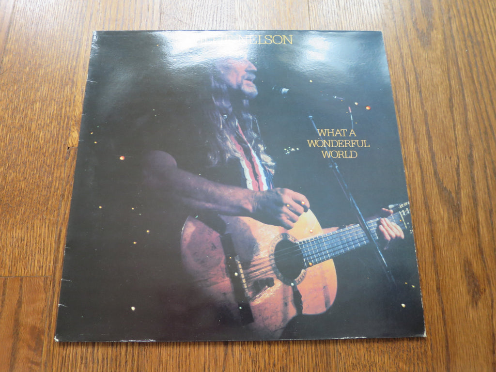 Willie Nelson - What A Wonderful World - LP UK Vinyl Album Record Cover