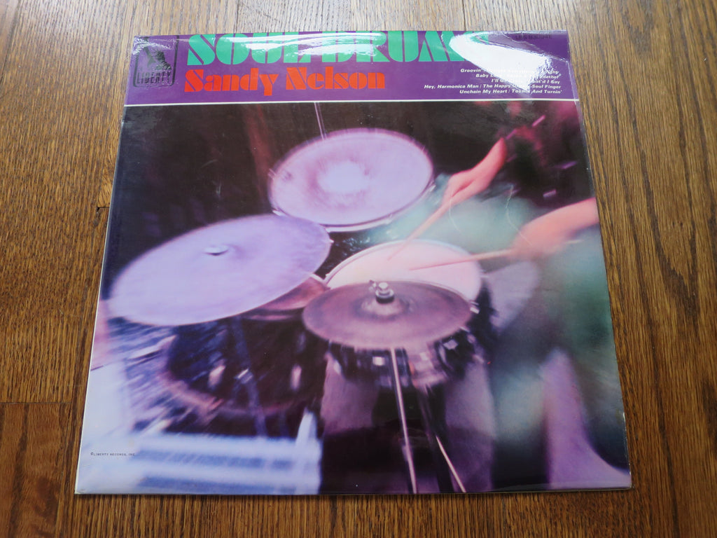 Sandy Nelson - Soul Drums - LP UK Vinyl Album Record Cover