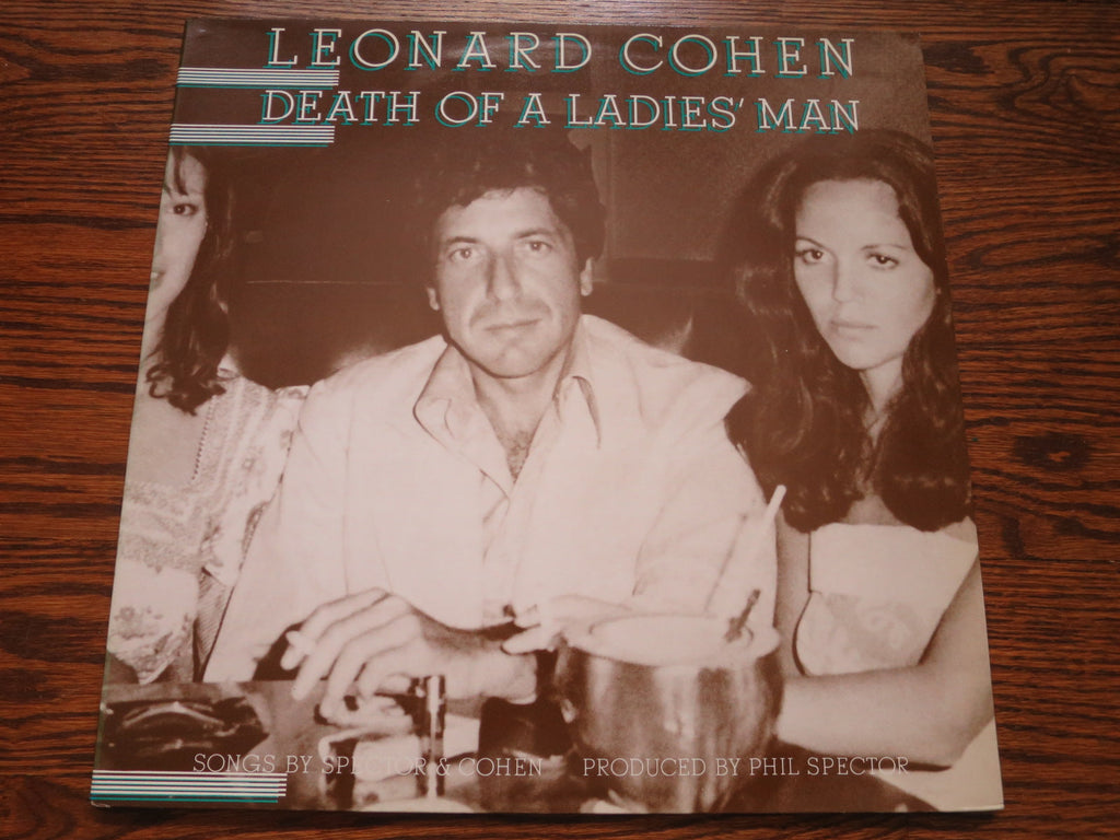 Leonard Cohen - Death Of A Ladies Man - LP UK Vinyl Album Record Cover