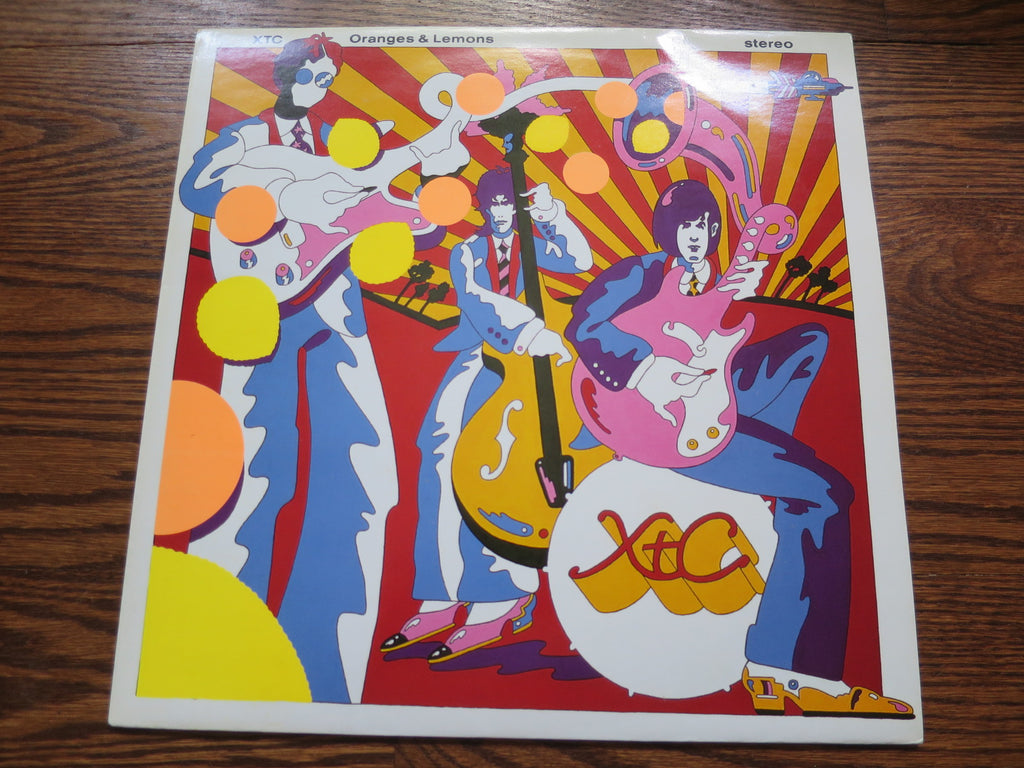 XTC - Oranges & Lemons - LP UK Vinyl Album Record Cover