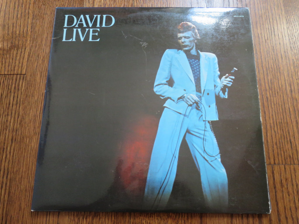 David Bowie - David Live (original) 2two - LP UK Vinyl Album Record Cover