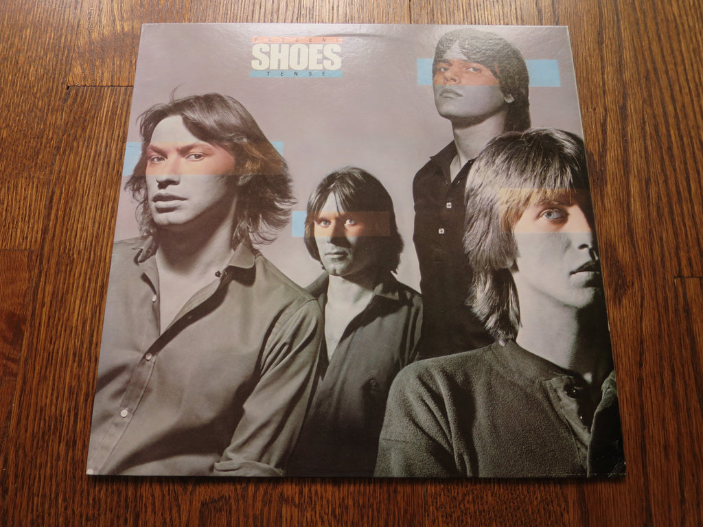 Shoes - Present Tense - LP UK Vinyl Album Record Cover