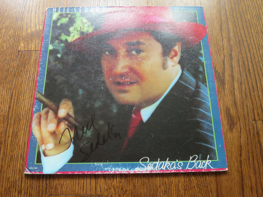 Neil Sedaka - Sedaka's Back (signed by Neil Sedaka and Graham Gouldman) - LP UK Vinyl Album Record Cover