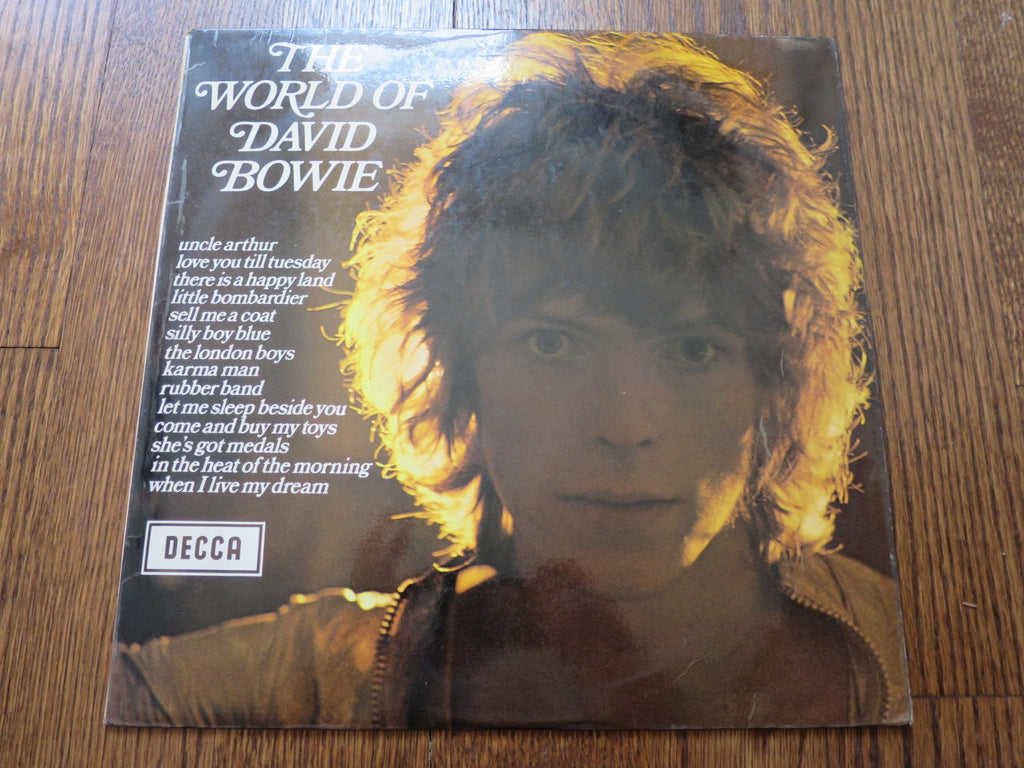 David Bowie - The World Of David Bowie 3three - LP UK Vinyl Album Record Cover