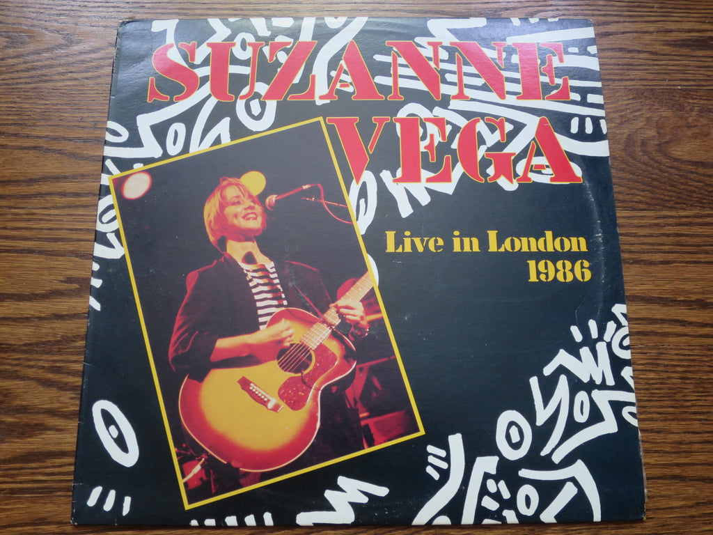 Suzanne Vega - Live In London 1986 - LP UK Vinyl Album Record Cover