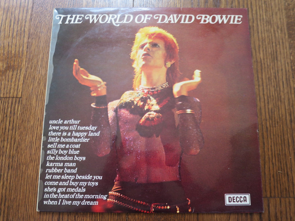David Bowie - The World Of David Bowie 2two - LP UK Vinyl Album Record Cover