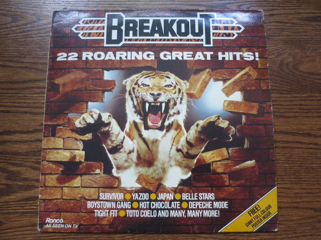 Various Artists - Breakout - 22 Roaring Great Hits! - LP UK Vinyl Album Record Cover