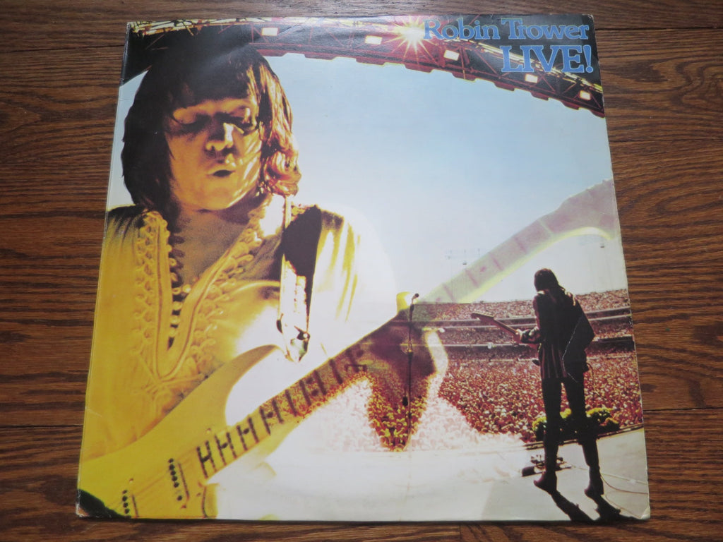 Robin Trower - Live! - LP UK Vinyl Album Record Cover
