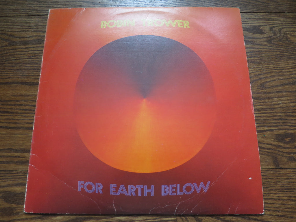 Robin Trower - For Earth Below - LP UK Vinyl Album Record Cover
