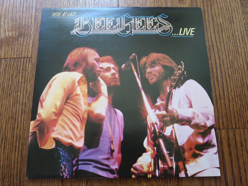Bee Gees - Here At Last…Bee Gees Live - LP UK Vinyl Album Record Cover